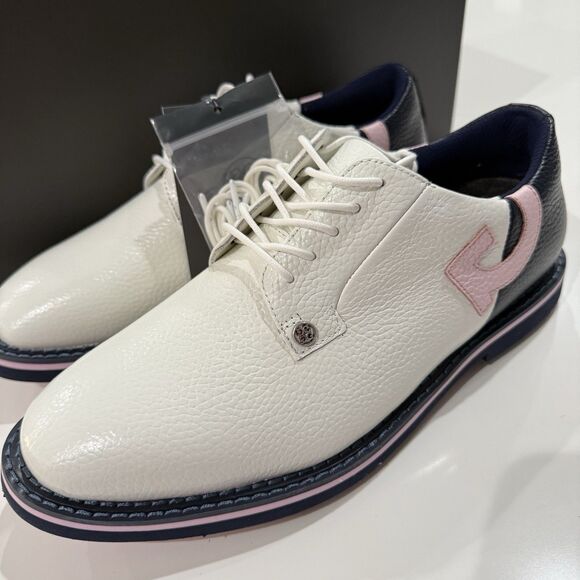 G/Fore Quarter G Gallivanter Golf Shoes White Blue Pink G4MS22EF18 Men's Sz 9.5